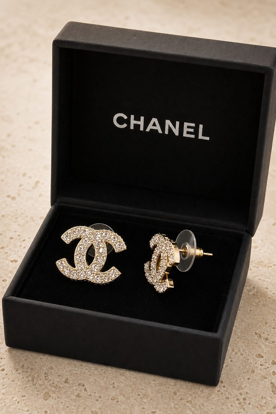 CHANEL Classic Parisian Earrings Style 25 | New with Box - Picture 6 of 9